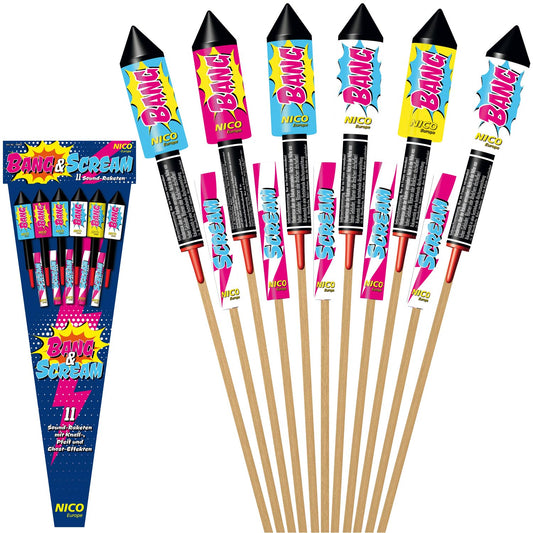 Bang & Scream, 11er-Raketenbeutel