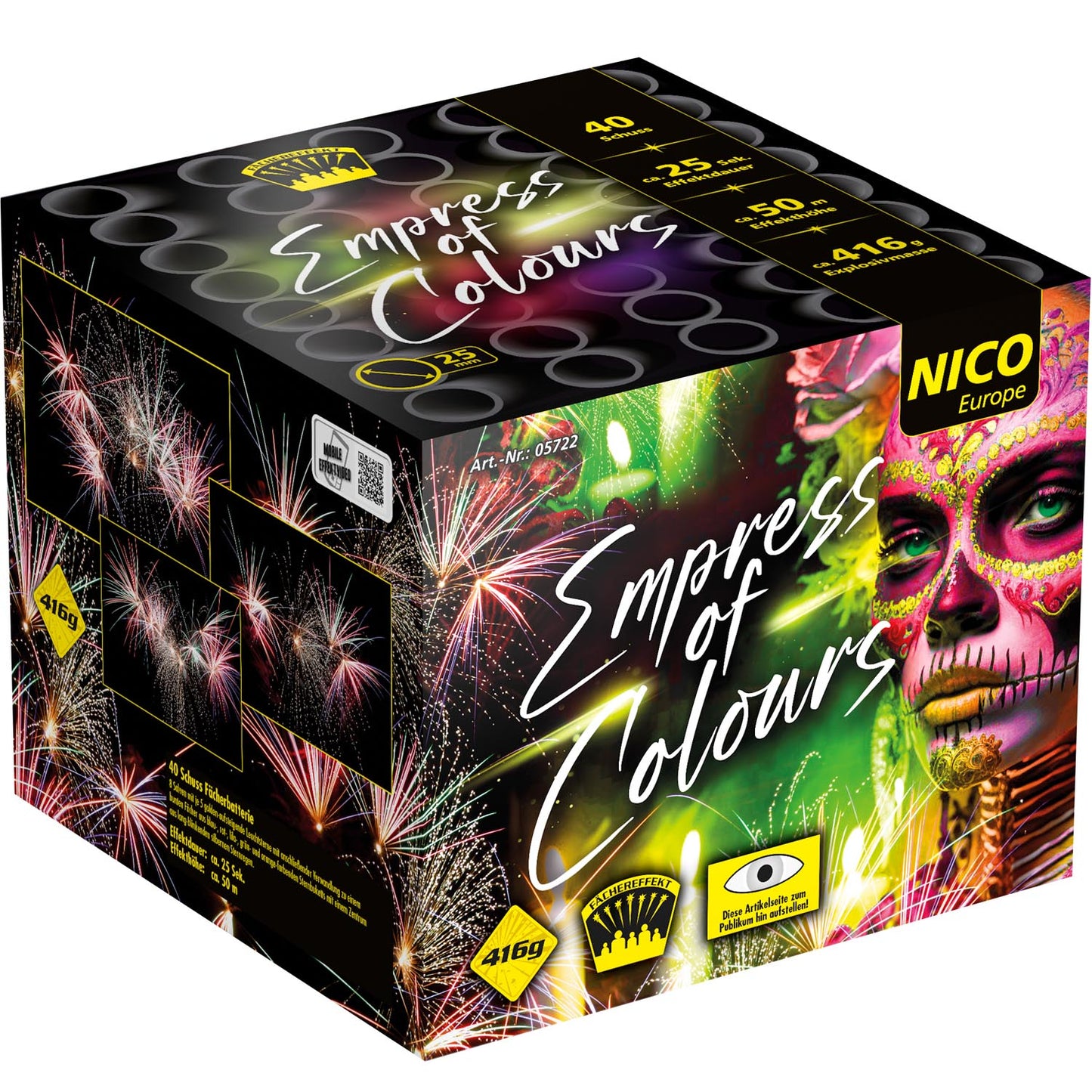 Empress of Colours, 40 Schuss