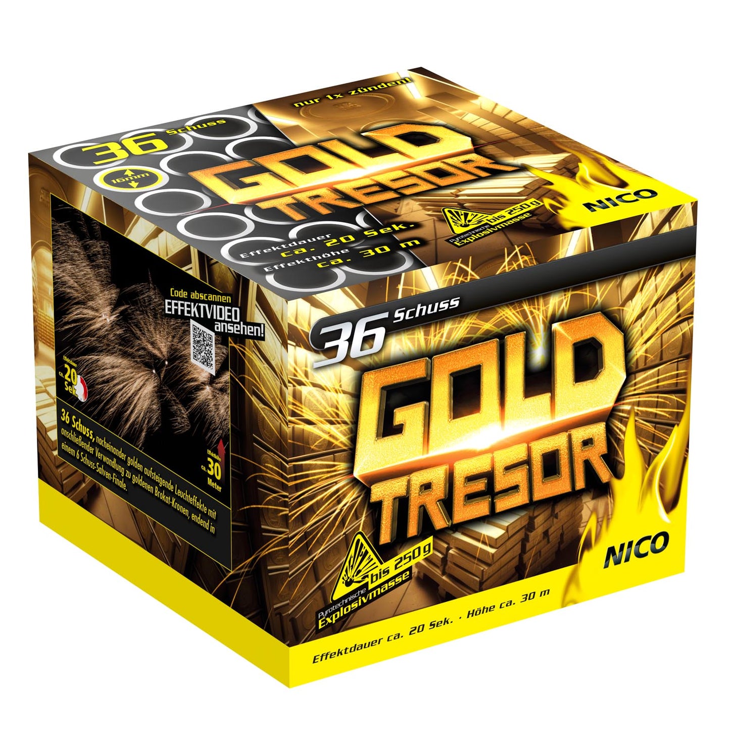 Goldtresor, 36 Schuss