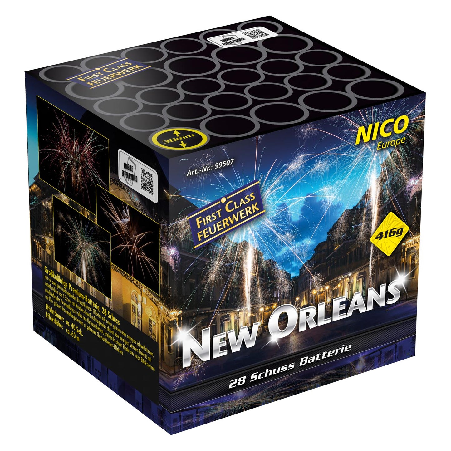 New Orleans, 28 Schuss