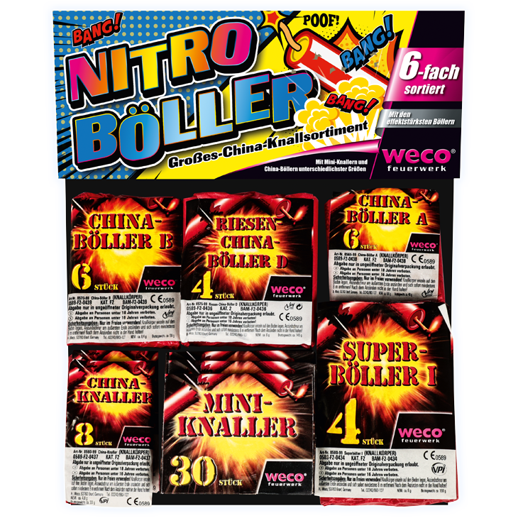 Nitro Böller Knallsortiment