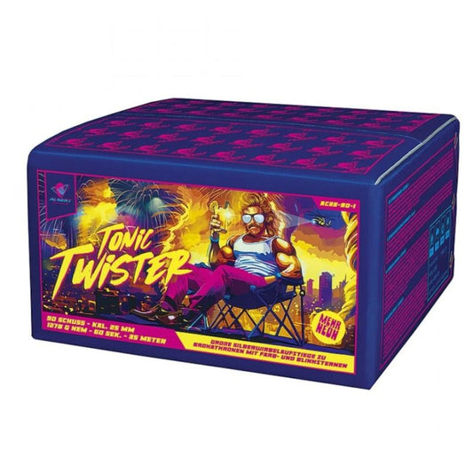 Tonic Twister - 90 Schuss Verbundfeuerwerk